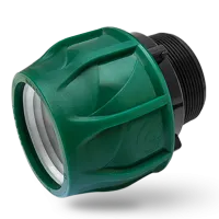 Муфта компрессионная Poelsan 25 x ¾" с наружной резьбой