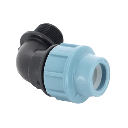 Колено компрессионное (угол) Unidelta 25 х ½" с наружной резьбой