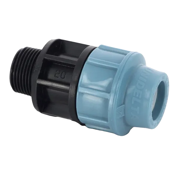 Муфта компрессионная Unidelta 25 х 1" с наружной резьбой